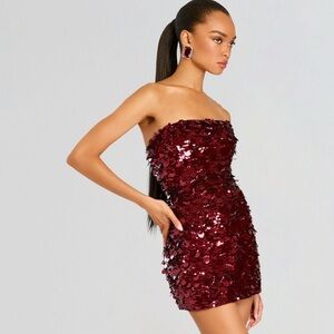 Nolia Sequin Embellished Dress